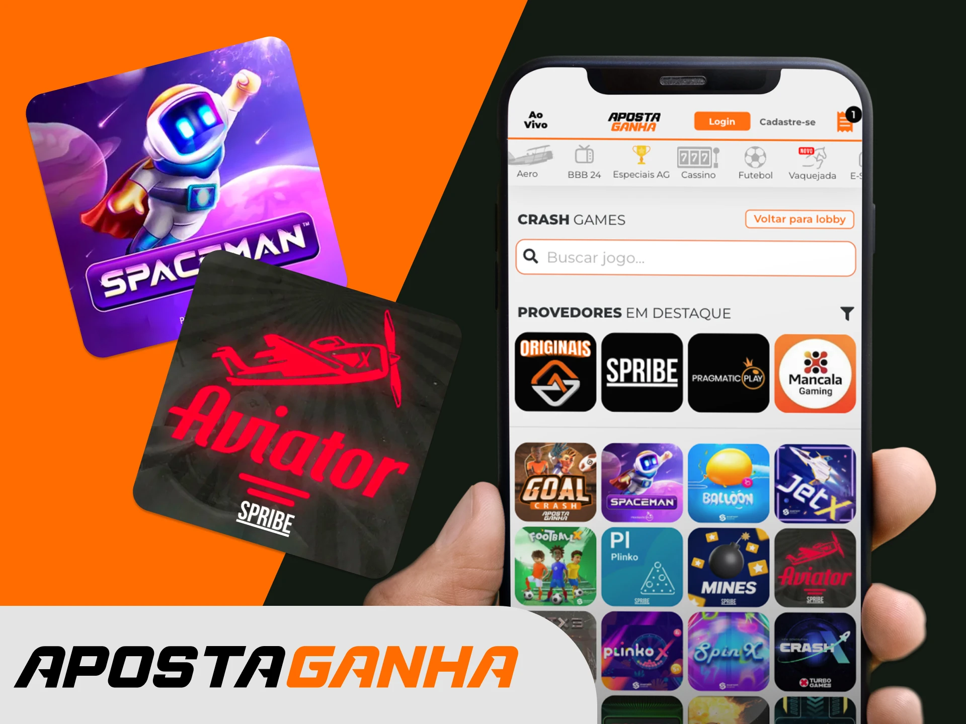 O que são jogos crash no casino online Aposta Ganha.