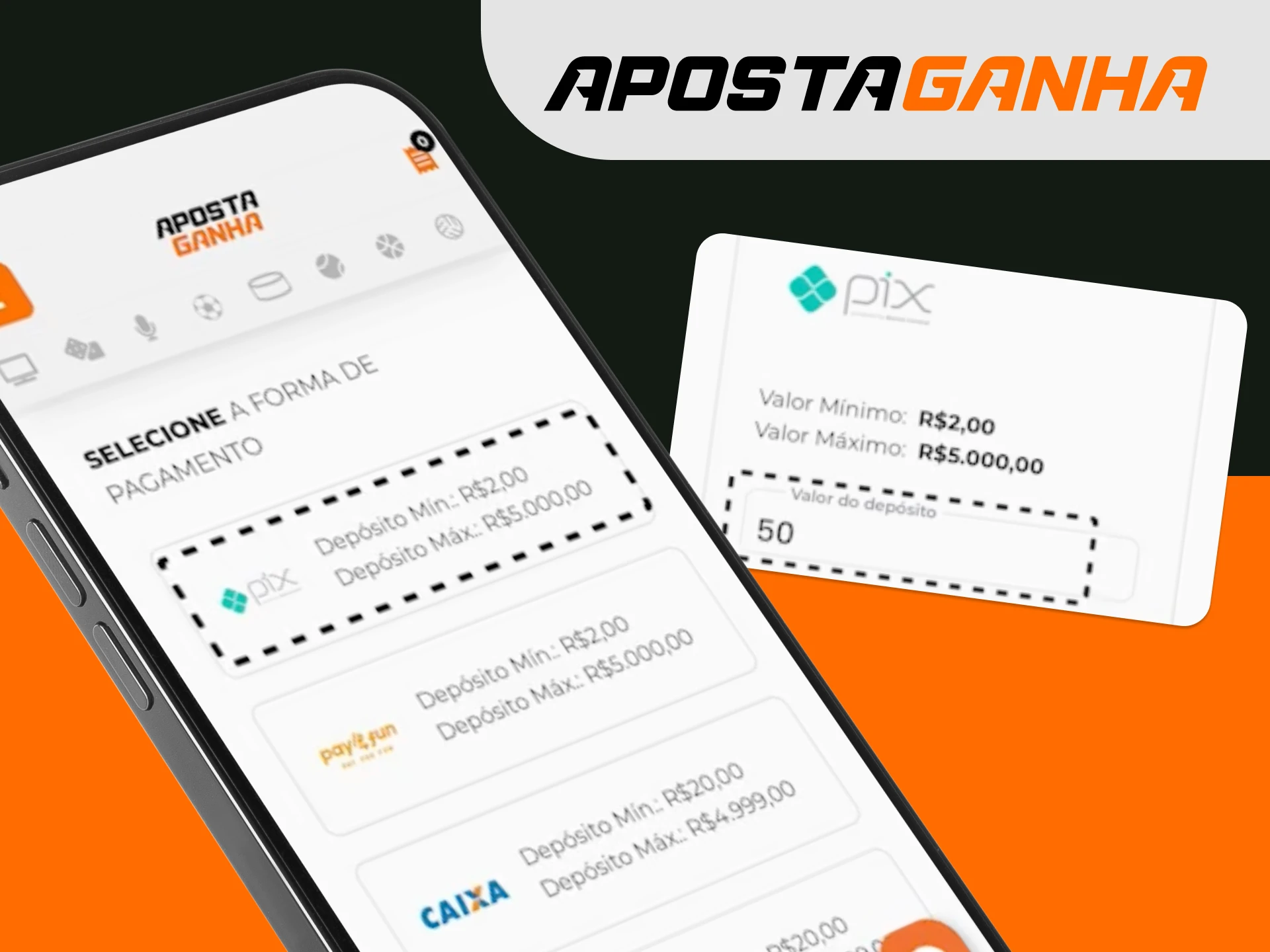 Preciso fazer um depósito no Casino Online Aposta Ganha antes de fazer uma aposta desportiva.