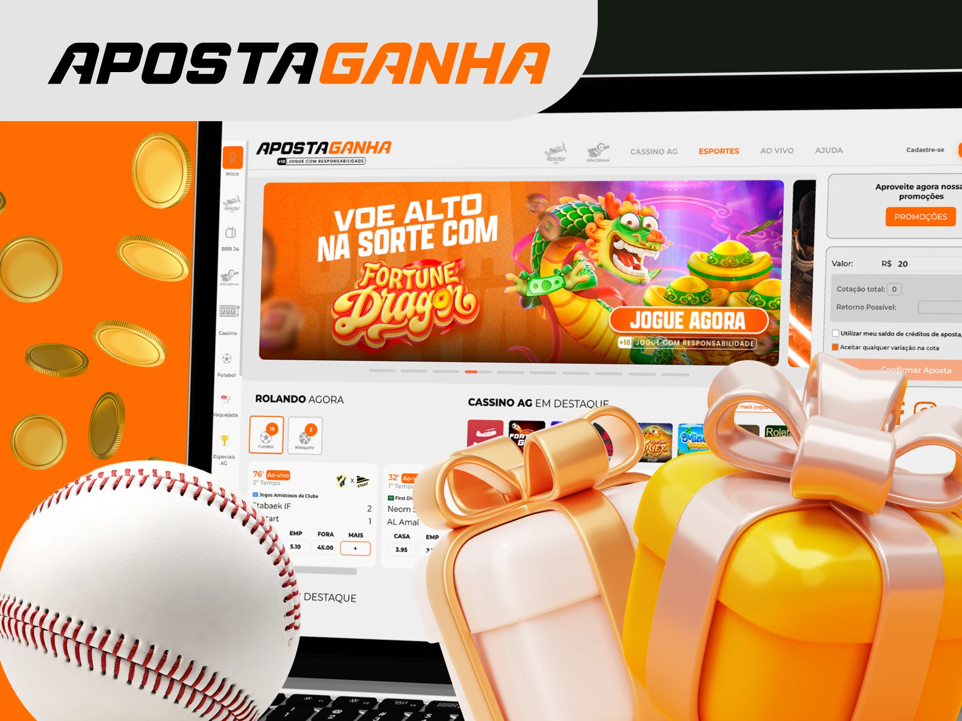 Quais são os bónus para apostar no casino online Aposta Ganha.