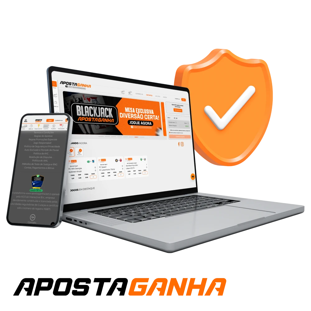 Que licença possui o casino online Aposta Ganha.