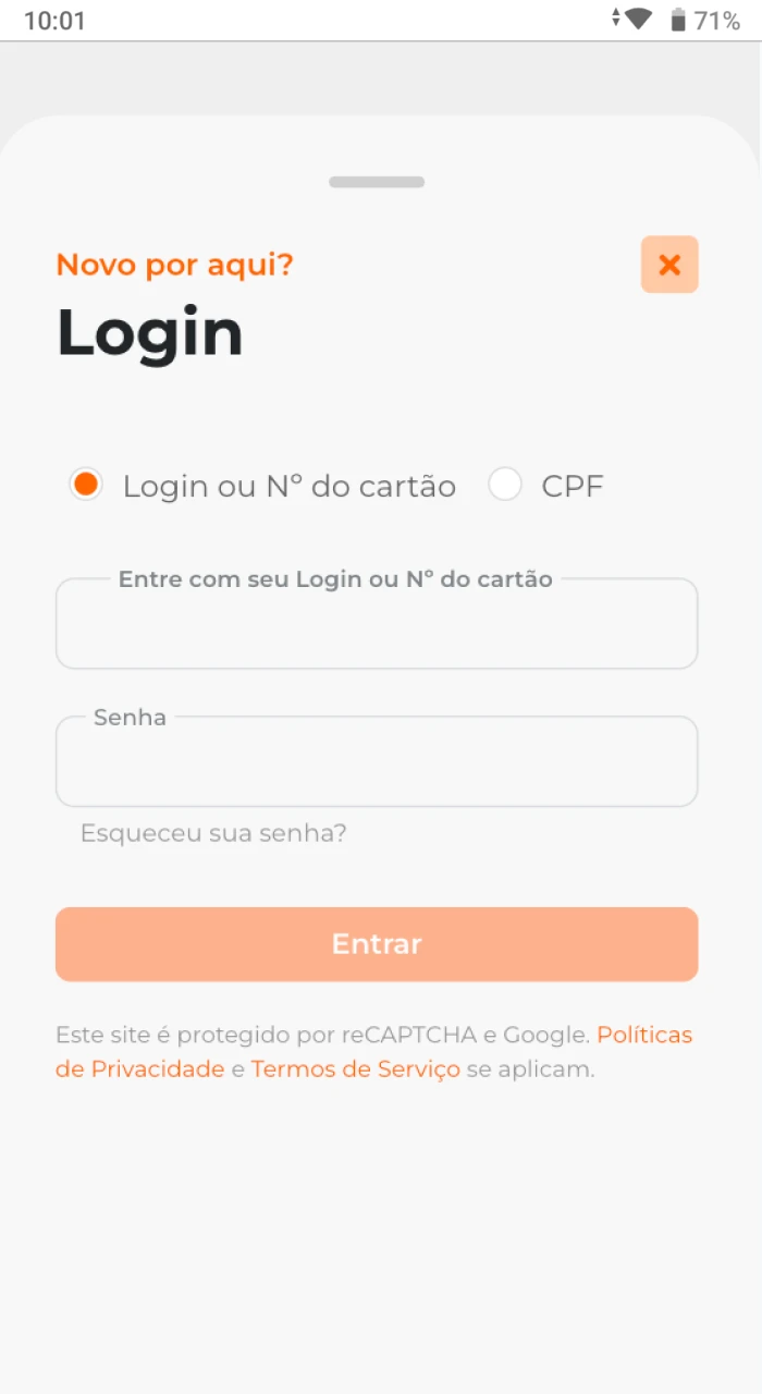 Como fazer login na sua conta no casino online Aposta Ganha no seu telefone.
