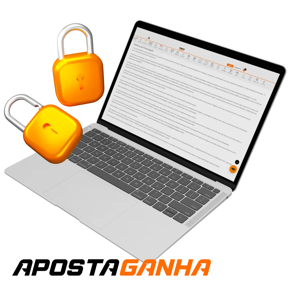 Qual é a política de privacidade do casino online Aposta Ganha.