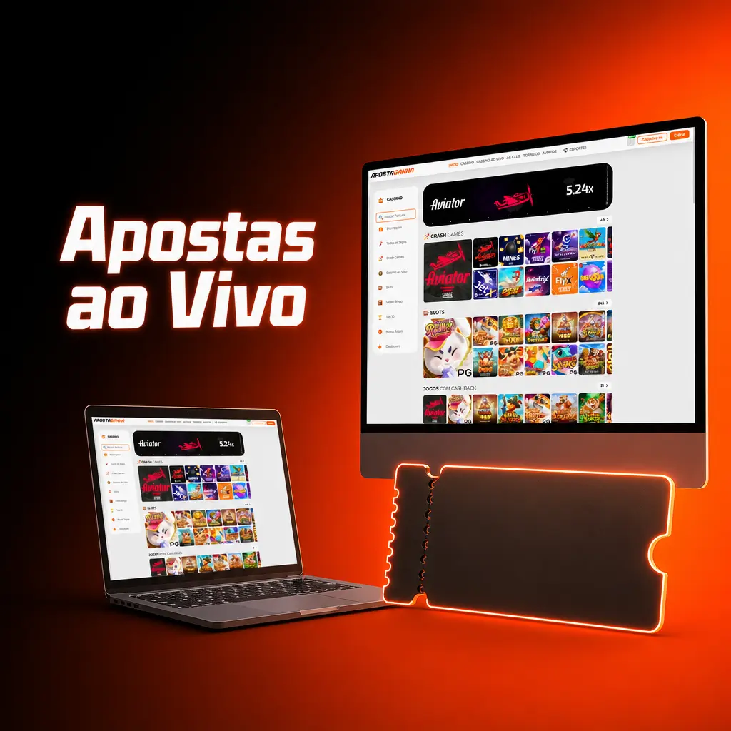 Apostas ao vivo na Aposta Ganha com odds em tempo real para futebol, tênis, basquete e mais esportes