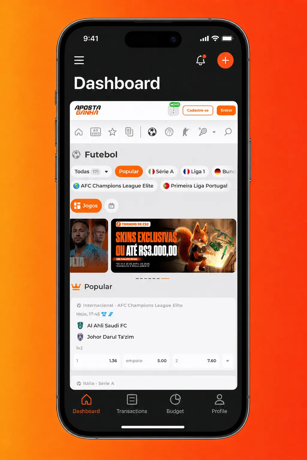 Guia passo a passo para baixar o app iOS da Aposta Ganha no iPhone via App Store