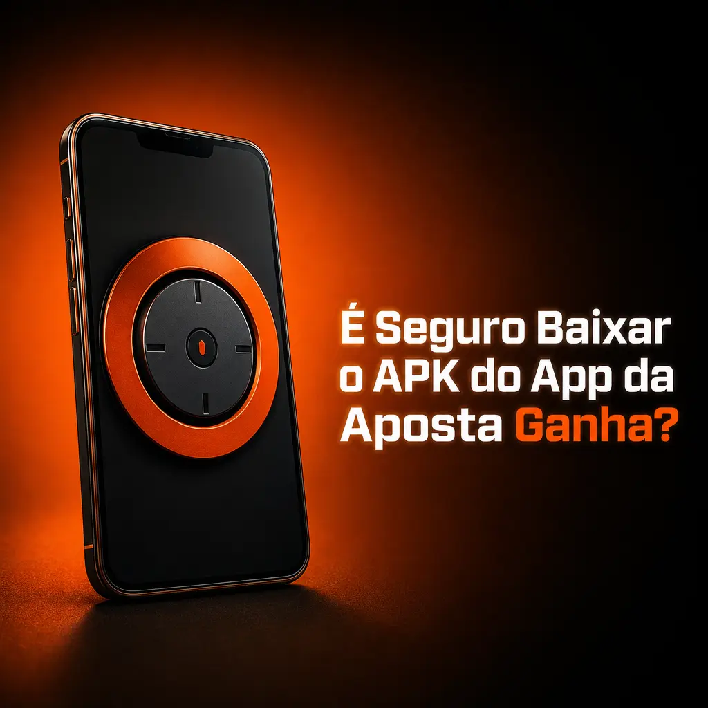 Logotipo do app Aposta Ganha com símbolo de segurança SSL e criptografia para apostas esportivas no Brasil